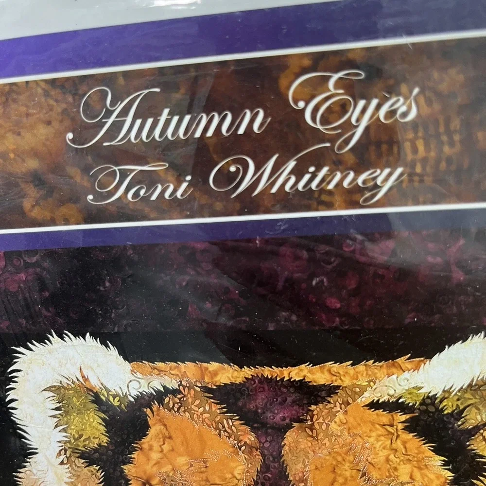Toni Whitney Bigfork Bay‎ Cotton Company Autumn Eyes Quilt Pattern Applique Bear